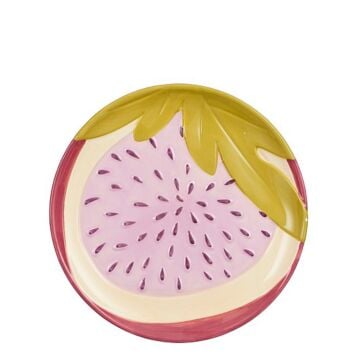 Ontbijtbord fresh vijg paars Ø 21 cm - Mica