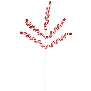 Bijsteker rood 70 cm - House of Seasons 
