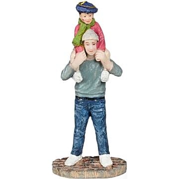 Vader met hulp pietje 8 cm - Luville
