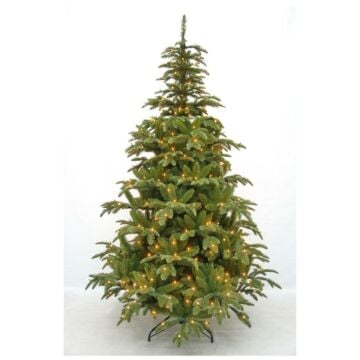 Kerstboom Aurora groen 408LED warm wit met timer & dimmer 230 cm - Triumph Tree