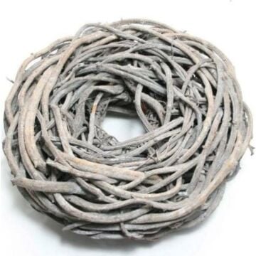 Krans wreath Crazyvine grijs Ø 38 cm