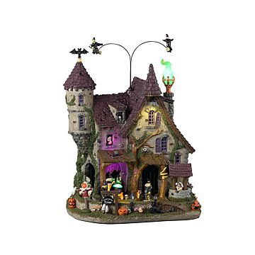 Lemax Wicked Garden Coven, met adapter Lemax Wicked Garden Coven, met adapter