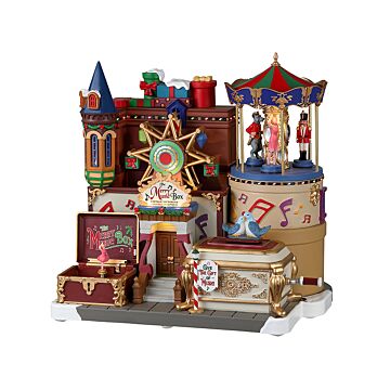 Lemax The Merry Music Box, met adapter