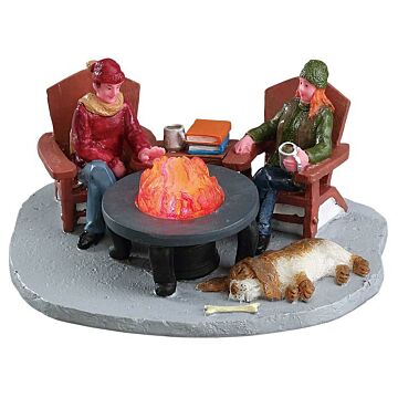 Lemax Around the Fire, B/O (4.5V)