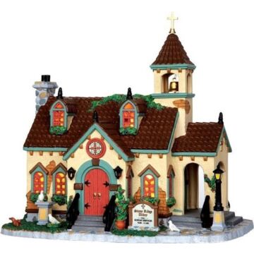 Lemax Stone Ridge Abbey, B/O LED