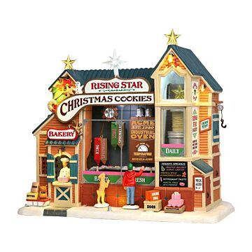 Lemax Rising Star Bakery, met 4.5V Adapter