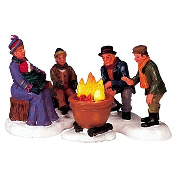 Lemax Bonfire, set van 3, Battery-Operated (4.5V)