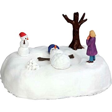 Lemax Snowman Angel, B/O (4.5V)