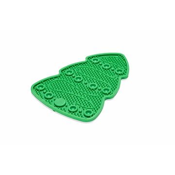 Kerstboom likmat hond groen 23 cm - Beeztees