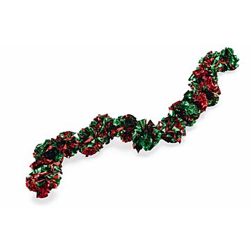 Kerstslinger folie kattenspeelgoed 60 cm - Beeztees