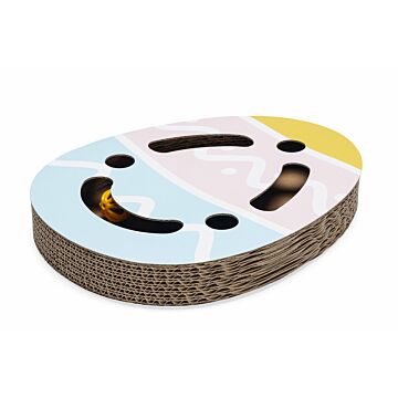 Krabbox paasei kattenspeelgoed karton 36 cm - Beeztees