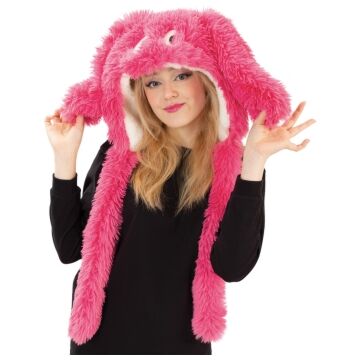 Pluchemuts Konijn Pink