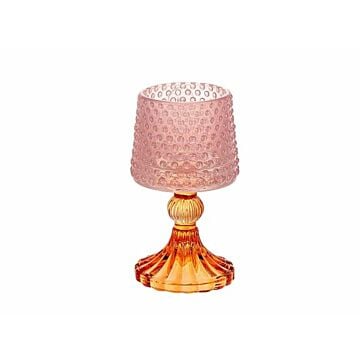 Theelichthouder Clary roze Ø 8,3 cm - HBX