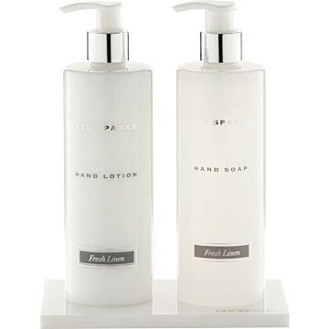Giftset handzeep en handlotion fresh linnen -Ted Sparks