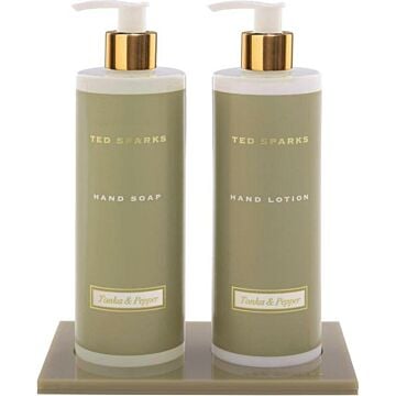 Giftset handzeep & lotion tonka pepper - Ted Sparks