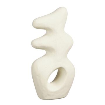 Decoratie object Parma wit 28 cm - Mica Decoratie object Parma wit 28 cm - Mica