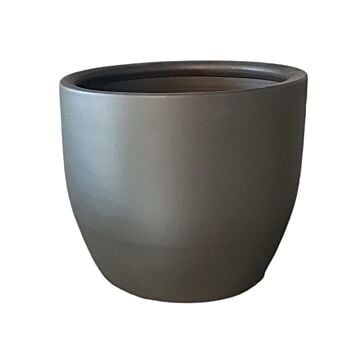 Bloempot keramiek bruin Ø38 cm