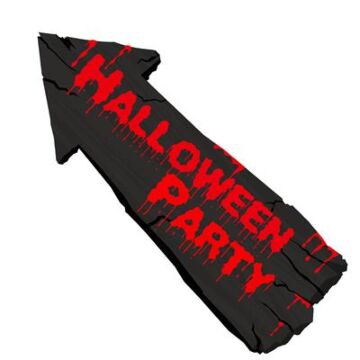 Wanddecoratie Halloween Party 50 cm