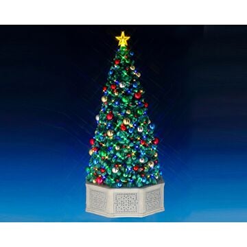 Lemax Have A Blue (Tooth) Christmas (Tree), met adapter