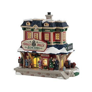 Lemax Holly Jolly Junction, met adapter