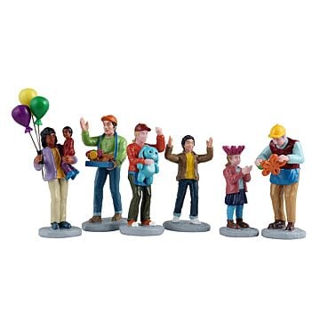 Lemax Fun At The Carnival, set van 6