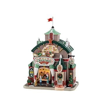 Lemax Pop-Up Christmas Cookie Shop, met adapter