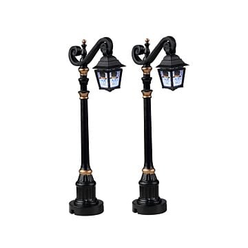 Lemax Skeleton Deco Lamp,  set van 2, B/O (4.5V)