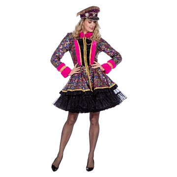 Luxe jas pailletten multicolour maat 46 Luxe jas pailletten multicolour maat 46