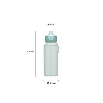 Drinkfles pop-up Campus 400 ml Unicorn Glow - Mepal