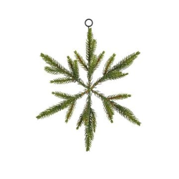 Sneeuwvlok groen Ø 30 cm - Mica
