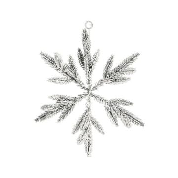 Sneeuwvlok wit Ø 30 cm - Mica