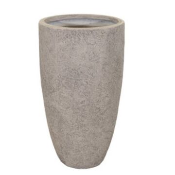 Bloempot Arizona High Vase Sand Ø 34 cm - Mega Collections