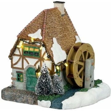 Water wheel house battery operated 14,5 cm - Luville