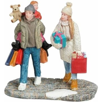 Market visitors family 7,5 cm - Luville 