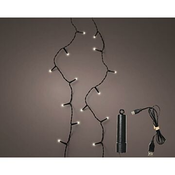 Duracharge basic lights 50 LED warm wit 3,7 meter - Lumineo