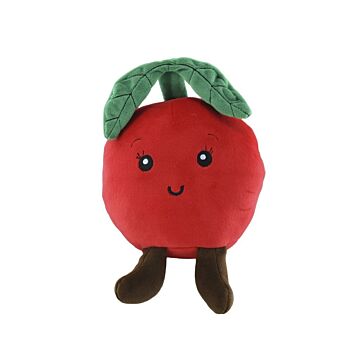 Knuffel pluche kers 18 cm