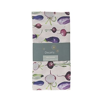 Tafelloper paars groente 140 cm