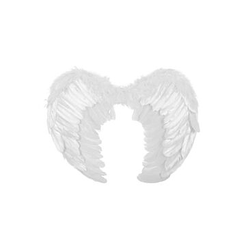 Engelen vleugels 55 x 40 veren wit