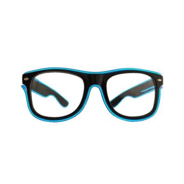 Bril LED blauw Bril LED blauw