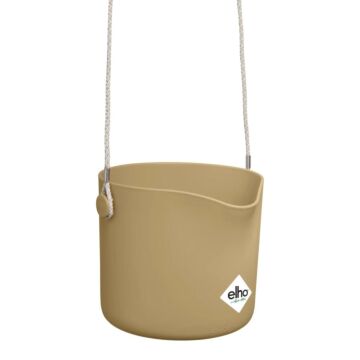 Bloempot B.for Swing goudkleurig zand Ø 18 cm - Elho