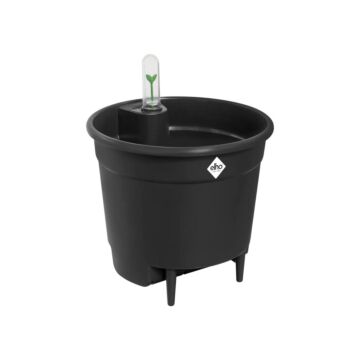 Watergeefsysteem Self-Watering Insert living black Ø 13 cm - Elho