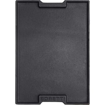 Boretti barbecue bakplaat zwart 42 x 30 x 3 cm