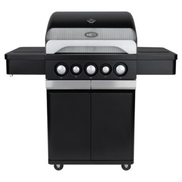Boretti Leonardo 3B gas barbecue zwart