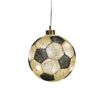LED Voetbal met Verlichting 13 cm - Anna's Collection