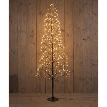 LED Boom Flash Classic Warm 180 cm Zwart - Anna's Collection