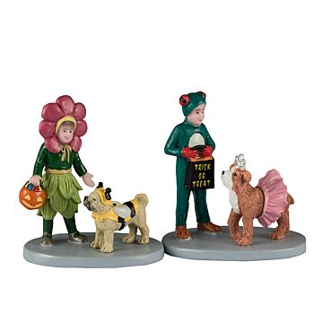 Lemax Costumed Companions set van 2