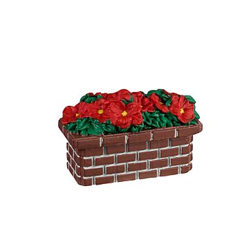 Lemax Poinsettia Planter