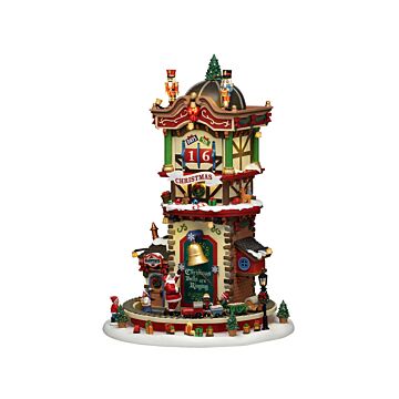 Lemax Christmas 'Time' Countdown inclusief adaptor 74254, 550 mA (wit)