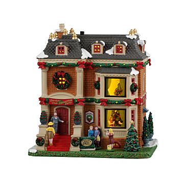 Lemax Garden Club Christmas Party inclusief adaptor 44338, 100 mA (wit)