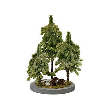 Mini Kerstboom Merry Fir Glitter 25 cm - Everlands Mini Kerstboom Merry Fir Glitter 25 cm - Everlands